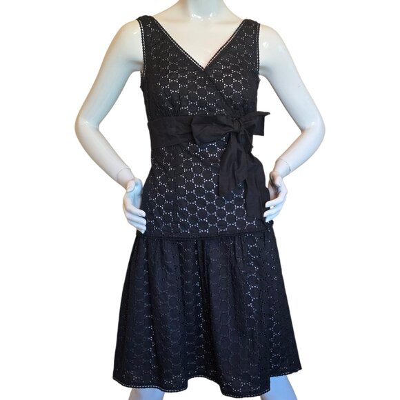 ANN TAYLOR 2 Piece Set Eyelet Skirt & Sleeveless Top sz 6 - Picture 6 of 13